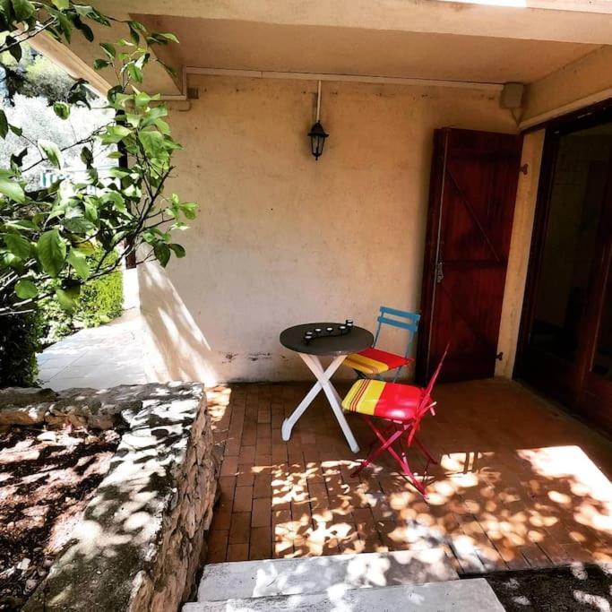 Charmant Rez De Villa Climatise Renove, 90M2 Avec Parking 카시스 외부 사진